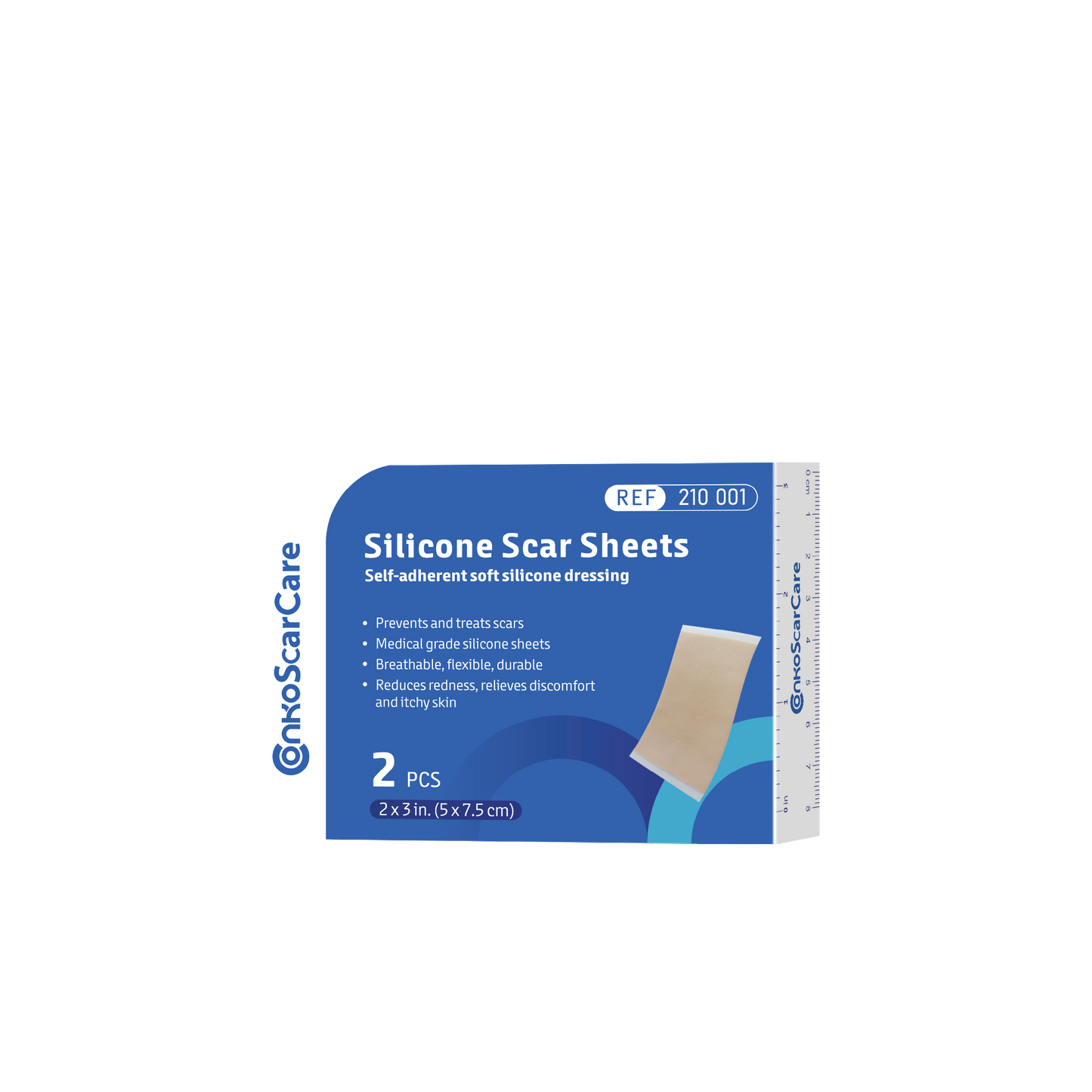 Conkote® ConkoScar-Silicone Scar Sheet 5cm X 7.5cm