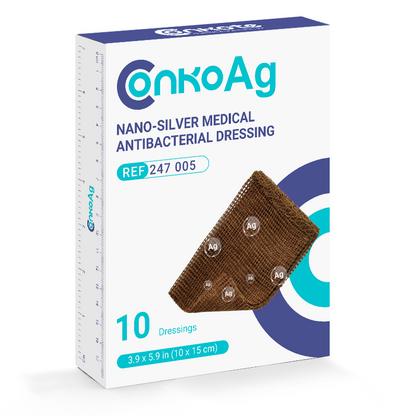 Conkote® ConkoAg-Nano-Silver Medical Antibacterial Dressing 10cm X 15cm