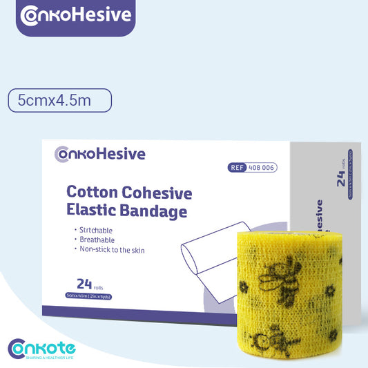 Conkote® ConkoHesive-Non-woven Cohesive Elastic Bandage 5cm X 4.5m Kids