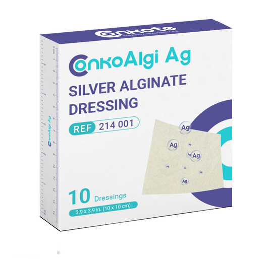 Conkote® ConkoAlgi Ag-Silver Alginate Dressing 10cm X 10cm