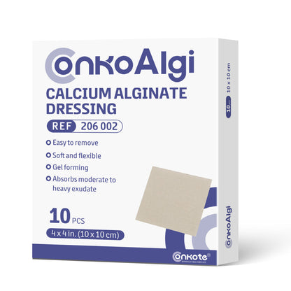 Conkote® ConkoAlgi-Calcium Alginate Wound Dressing 10cm X 10cm