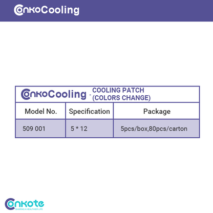 🎉New Product Launch Pre-Order🎉 Conkote® Conkote - Conkocooling Patch (Color Change)