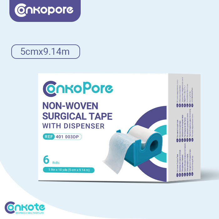 Conkote® ConkoPore - Surgical tape with dispenser 5cm X 9.14m