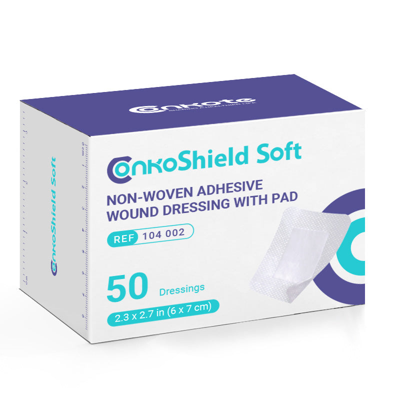 Conkote® ConkoShield Soft-Non-woven Adhesive Wound Dressing with Pad 6cm X 7cm