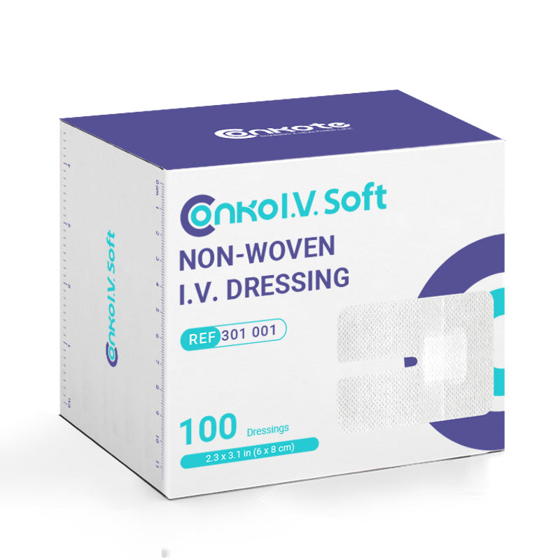 Conkote® ConkoI.V Soft-Non-woven I.V.Dressing 6cm X 8cm